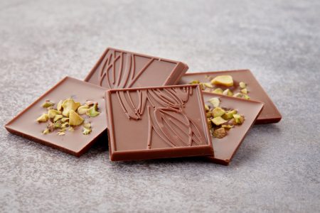 Pistachio Square Chocolate